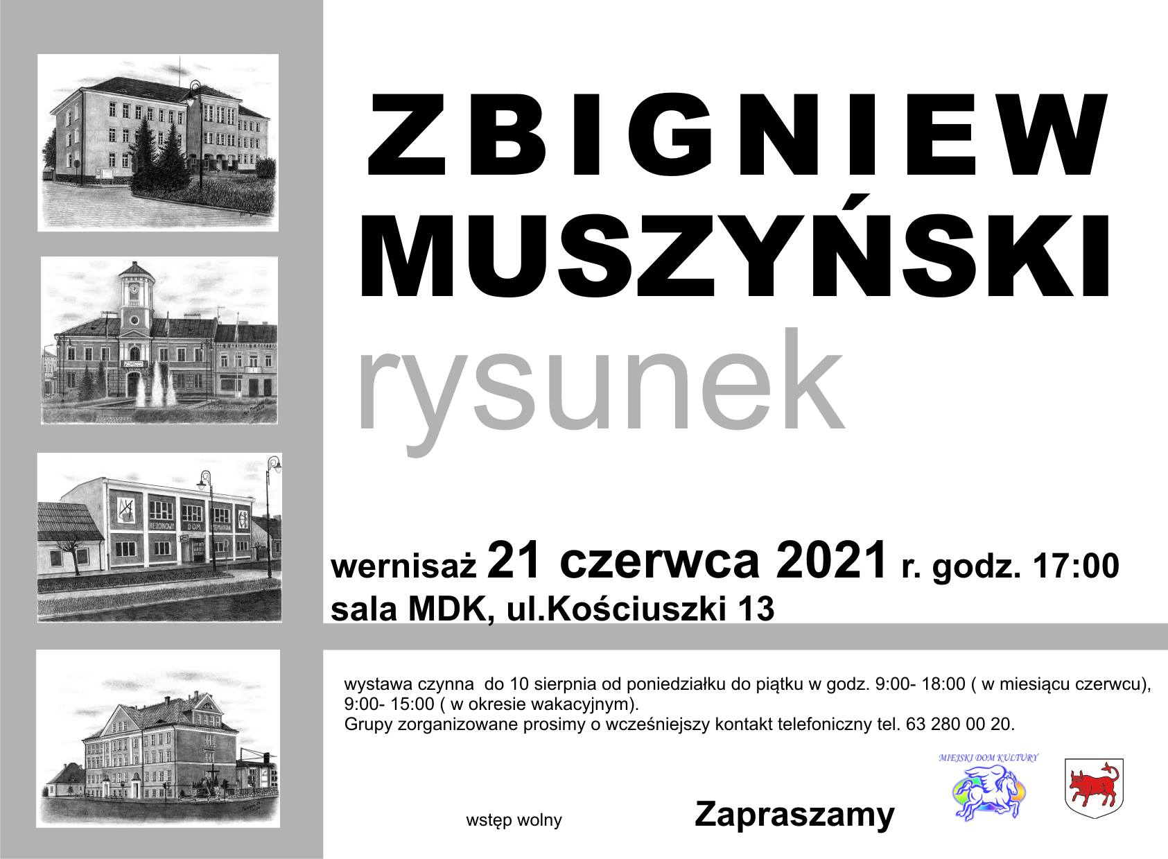 Zbigniew Muszyński - wystawa - grafika